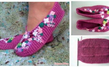 How to Knit a Useful and Pretty Slipper