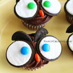 Oreos Owl cupcake