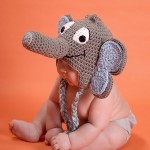 Animal Hat Crochet Patterns sock elephant