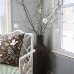 Glittery String Snowballs Ornaments