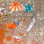 Striped Paper Ornament