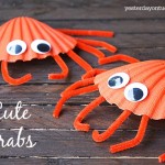 Adorable Seashell Craft Ideas-seashell-Cute-Crabs