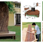 how to build a tree bench f