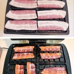 Waffle Iron Bacon