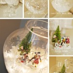 how to diy snow-globe-terrarium