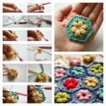 Crochet Daisy Puffagon with Free Pattern