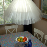 Tulle pendant lamp