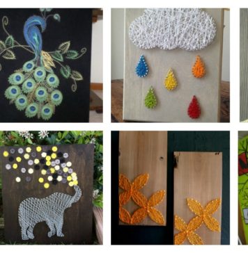 30+ Creative DIY String Art Project Ideas