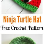 Ninja Turtle Hat FREE Crochet Pattern