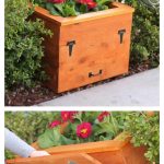 DIY Hose Hiding Outdoor Planter