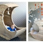 DIY Moon Shaped Cradle