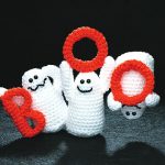 Halloween Ghosts free crochet pattern