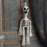 Hanging Skeleton Free Crochet Pattern