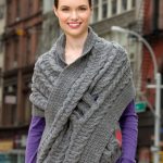 Pull-Through Wrap Free Knitting Pattern