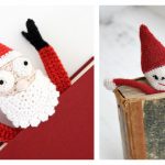 Adorable Santa Bookmark Crochet Pattern