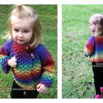 Crocodile Stitch Mandarin Coat Crochet Pattern