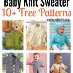 10+ Free Baby Sweaters Knitting Patterns
