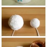 DIY Adorable Pom-Pom Snowman
