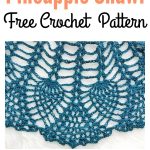 Free Crochet Pineapple Shawl Pattern
