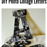 DIY Photo Collage Letters