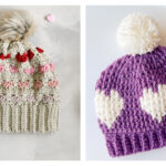 Crochet Adorable Heart Hat Free Patterns
