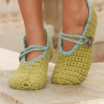 Crochet Ballerina Slippers Free Pattern
