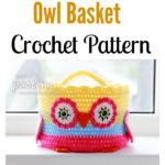 Crochet Owl Basket Pattern