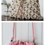Crocodile Stitch Drawstring Purse Free Pattern