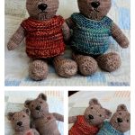 Knit Teddy Bear Free Pattern