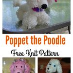 Poppet the Poodle Free Knit Pattern
