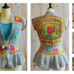Crochet Garden Party Jacket Free Pattern
