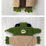 Crochet Star Wars Yoda Phone Case Pattern