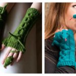 Knitting Fingerless Snake Mitts Patterns