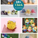 10+ Adorable Free Chick Crochet Patterns