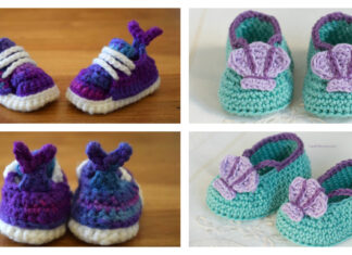 Crochet Mermaid Baby Booties Free Pattern