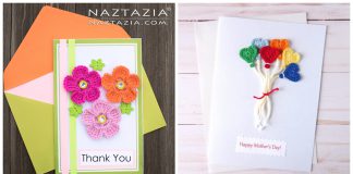 Crochet Mothers Day Greeting Card Free Patterns and Ideas