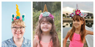 Unicorn Headband Crochet Patterns