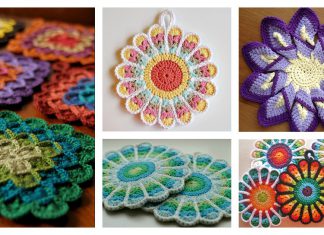 Crochet Flower Pot Stand FREE Pattern