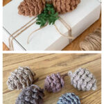Pine Cone Free Crochet Pattern