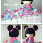 Amigurumi Kokeshi Doll Free Crochet Pattern