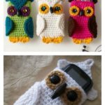 Owl Cell Phone Cozy Free Crochet Pattern