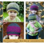 Bright Stripes Beanie Free Crochet Pattern