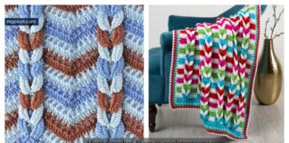 Cable Stitch Free Crochet Pattern
