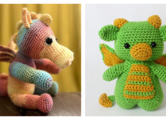 Amigurumi Baby Dragon Free Crochet Pattern