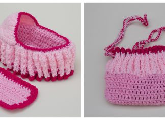 Doll Cradle Purse Free Crochet Pattern and Video Tutorial