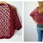 Meadow Lace Shrug Free Crochet Pattern