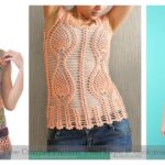 Pineapple Stitch Top Free Crochet Pattern