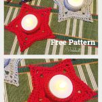 Tea Light Holder Free Crochet Pattern