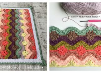Daisy Chain Blanket Crochet Pattern