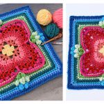 Maybellene Square Free Crochet Pattern